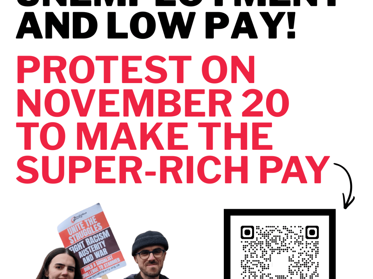 No to youth unemployment and low&nbsp;pay!