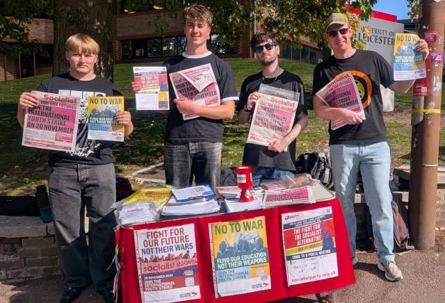 Socialist students freshers campaigning: walk outs, filled rooms and&nbsp;campaigns