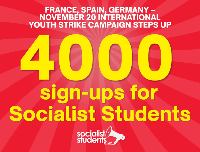 France, Germany, Spain – November 20 International Youth Strike steps&nbsp;up
